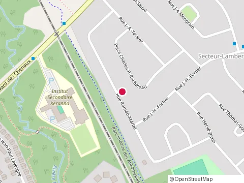 Location of Chalet St-Maurice at 1040 chemin du Meandre, Chalet St-Maurice, Trois-Rivières