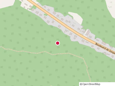 Location of Chalets du Bout du Monde Inc at 1141 route de Haldimand, Gaspé