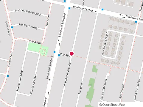 Location of Chambly Électrique et Fils Inc. at 1396 Rue Michel-Brouillet, Chambly