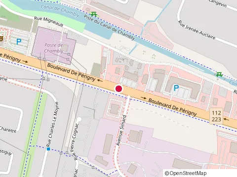 Location of Chambly Express at 1691C boulevard de Perigny, Chambly