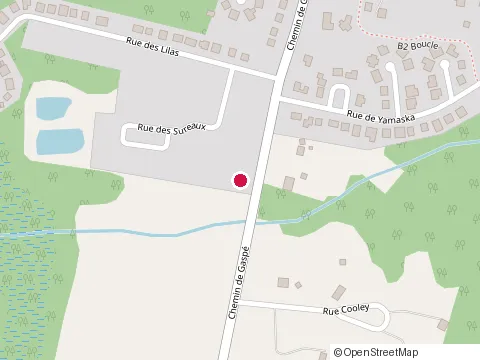 Location of Chamo Réalisations at 20 Rue des Lilas, Bromont
