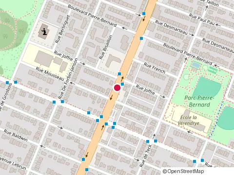 Location of Champagne Atelier Mecanique at 8790 Sherbrooke St E, Montréal