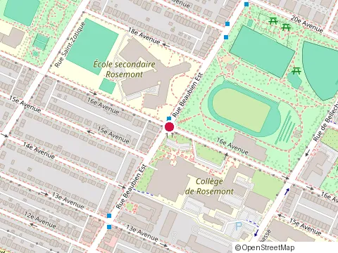 Location of Champion Pizza at 3571 Rue Beaubien Est, Montréal