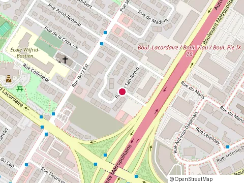 Location of Chantal Ann Dumas, Naturopathic Doctor at 5434 Rue de San-Remo, Montréal