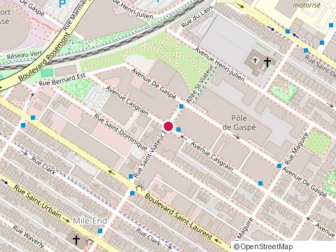 Location of Chantal Lemieux - Massothérapeute at 5540 Avenue Casgrain, Montréal