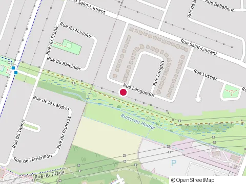 Location of Chapam Constructions at 14 Rue Longtin, Delson