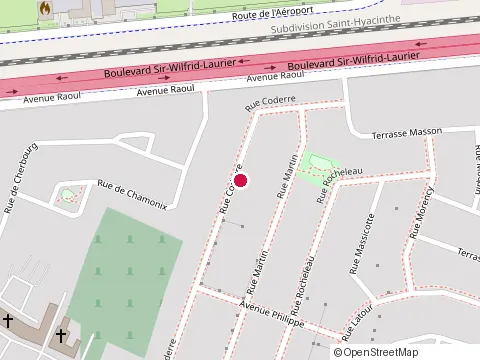 Location of Chapeauxfleuris at 775 Rue Coderre, Saint-Hubert