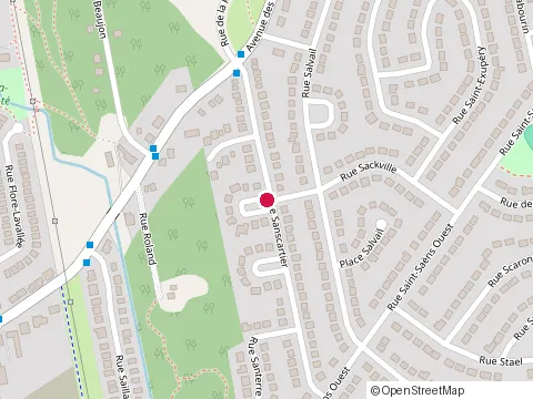 Location of Charbonneau Entrepreneur Général Inc. at 6230 Rue Sanscartier, Laval