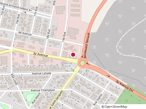 Location of Charcuterie du Nord at 49 3E Avenue, Val-d'Or