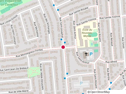 Location of Charette Champagne Lorette at 25 St Josaphat, Gatineau