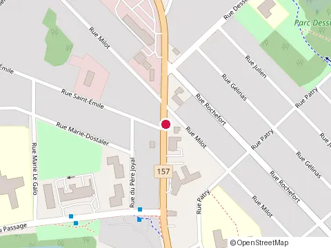 Location of Charitel Inc at 247 boulevard Thibeau, Trois-Rivières