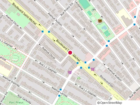 Location of Charito Restaurant at 10380 Bd Saint-Michel, Montréal-Nord