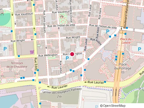 Location of Charlebois Swanston Gagnon Avocats at 166 Rue Wellington, Gatineau