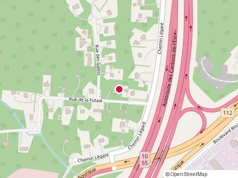 Location of Charpente Apparente P Lacroix at 935 Rue de la Grande-Coulée, Sherbrooke