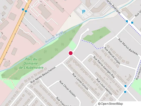 Location of Charpente Beaurivage at 602 Rue Nérée-Beauchemin, Lévis