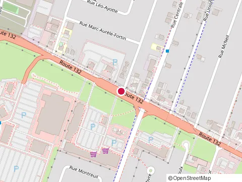 Location of Chatel at 400 route 132, Saint-Constant