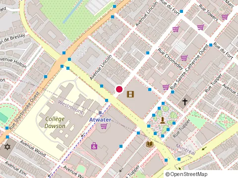 Emplacement de Chatime Atwater au 3015 Boulevard de Maisonneuve O, Westmount