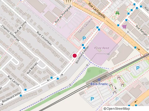 Location of Chatime Vsl (Thé aux Perles) at 1931 boulevard Keller, Saint-Laurent