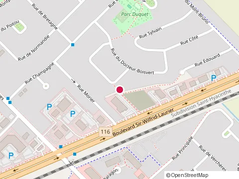 Emplacement de Chauffage et Climatisation Cena Inc au 165 boulevard Sir-Wilfrid-Laurier, Saint-Basile-le-Grand