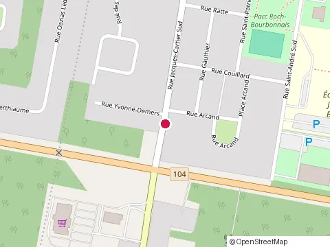 Location of Chauffage Papineau Inc. at 401 Rue Jacques-Cartier S, Farnham