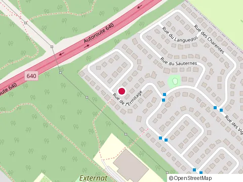 Location of Chelbourg Inc. at 615 Rue de l'Ermitage, Rosemere