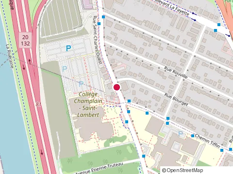 Location of Chellos Restaurant at 1435 Rue Saint-Charles O, Longueuil