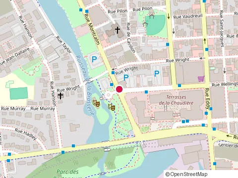 Location of Chelsea Construction at 88 Rue Montcalm, Gatineau