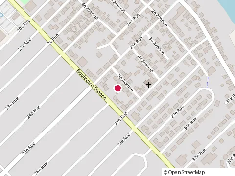 Location of Cheminée et Chauffage Sg Inc at 2515 Bd Dionne, Saint-Georges