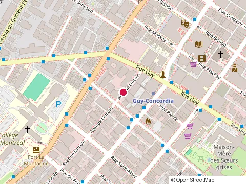 Location of Chemtech at 1680 avenue Lincoln, Montréal