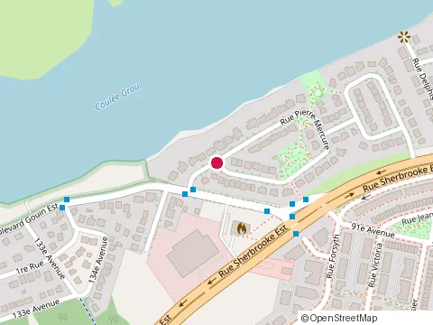 Location of Chevalier Claude at 265 avenue Pierre Mercure, Montréal