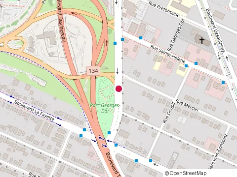 Location of Chevalier Equipement de Restaurant at 1216 St Laurent O, Longueuil