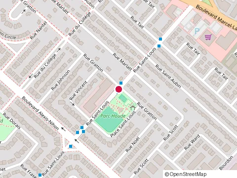 Location of Chez Benny Express at 2159 Rue Saint-Louis, Saint-Laurent
