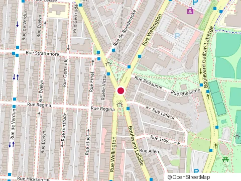 Location of Chez Boss & Fils at 3610 Wellington St, Verdun