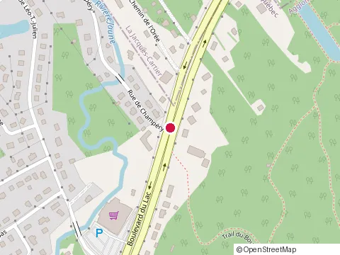 Location of Chez Boub at 840 Bd du Lac, Québec