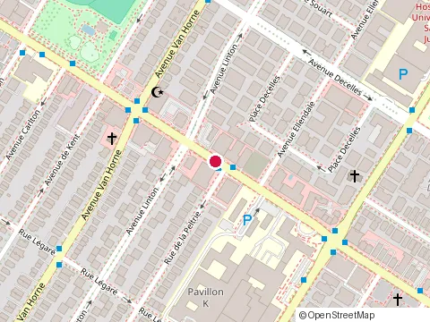 Location of Chez Cora at 5940 chemin de la Côte-des-Neiges, Montréal