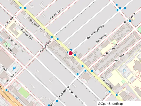 Location of Chez Jenni Pizzeria at Grande Allée Saint-Hubert 3639, Saint-Hubert