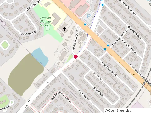 Location of Chez la Broche at 49 Chem. de la Grande-Côte, Boisbriand