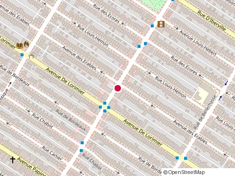 Location of Chez Lien Plus at 2122 Rue Beaubien E, Montréal