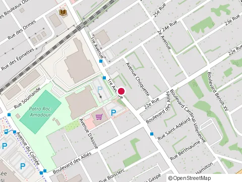 Location of Chez Mai at 2390 1Re Av, Québec