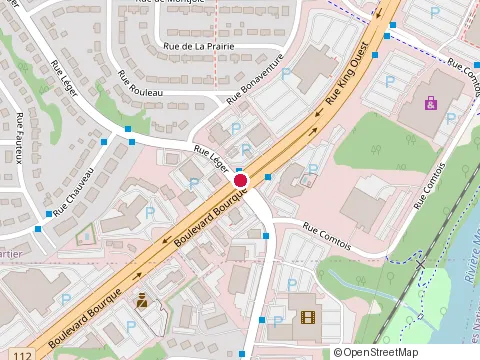 Location of Chez Minh Lan at 1619 Rue King Ouest, Sherbrooke