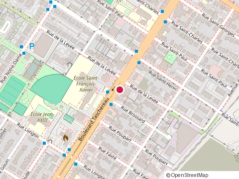 Location of Chez Monique at 475 Taschereau Blvd, La Prairie