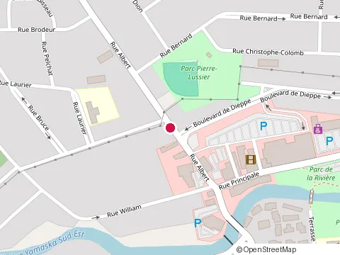 Location of Chez Nicole at 101 Rue Albert, Cowansville