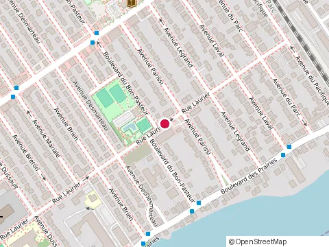 Location of Chez Raymond Piley Inc at 345 Rue Laurier, Laval