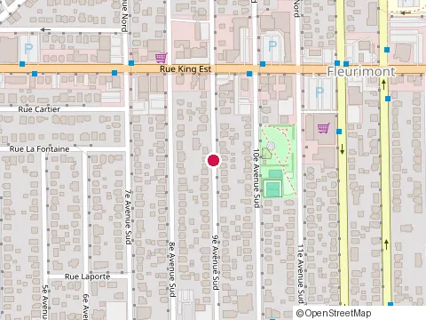Location of Chez Sim at 699 Rue King E, Sherbrooke