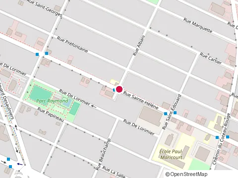 Location of Chez Simon Cantine Urbaine at 951 Rue Sainte-Hélène, Longueuil