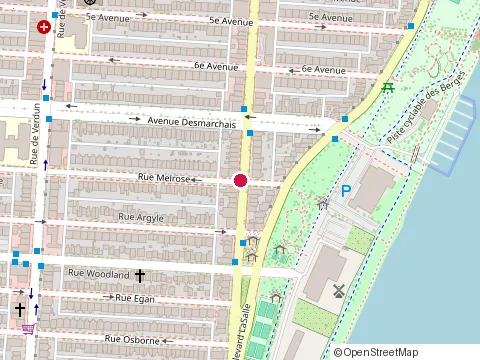 Location of Chez Teez Restaurant et Marché Africain at 5235 Wellington St, Verdun