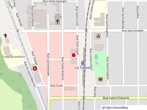Location of Chez Wallace Inc at 530 Rue Saint-Louis, La Tuque