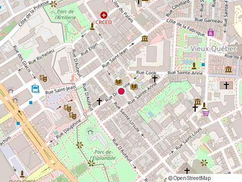 Location of Chez-Soi la Chine at 27 Rue Sainte-Angèle, Québec