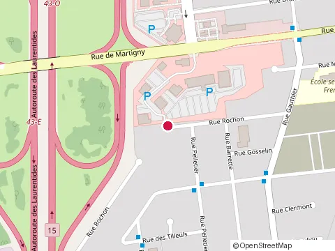 Location of Chicken Plus Saint-Jerome at 1095 boulevard Jean-Baptiste-Rolland O, Saint-Jérôme
