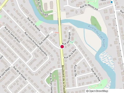 Location of Chiro Nord Dr Claude St-Hilaire at 1360 avenue de la Rivière-Jaune, Québec